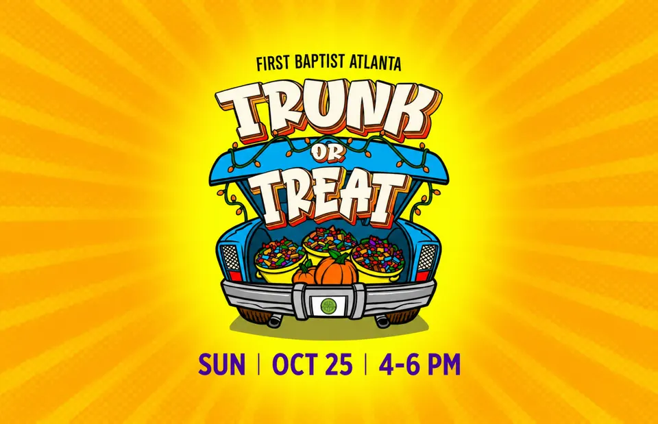 Trunk or Treat - First Baptist Atlanta (image from organizer)